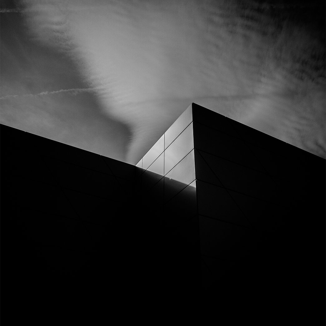 black-white-photo-building